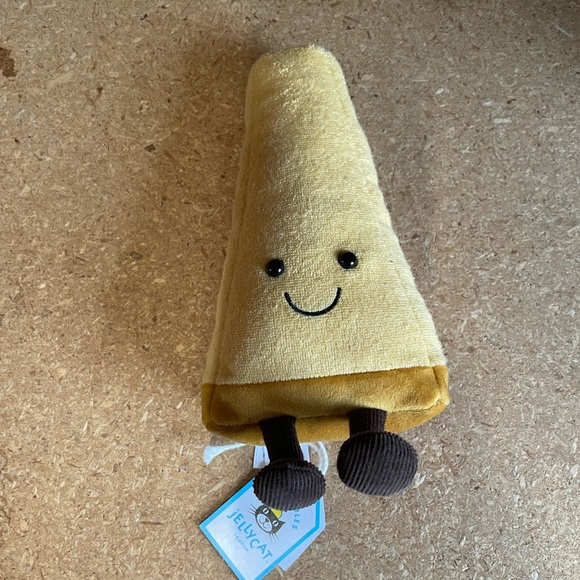 Jellycat Yellow Smiling Parmesan - Picture 1 of 5